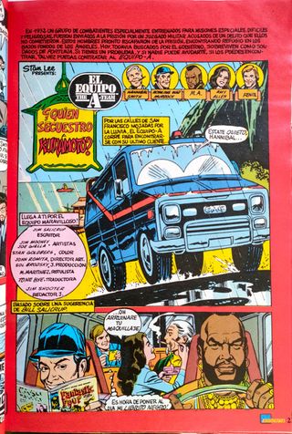 Tebeo Tele Indiscreta - Equipo A Capítulo 1, 2 y 3