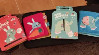 Libros sensoriales peluche bebés