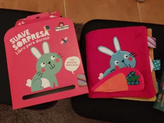 Libros sensoriales peluche bebés