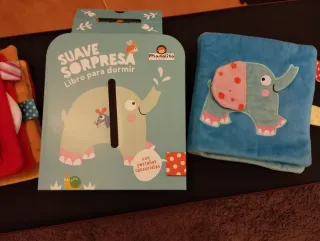 Libros sensoriales peluche bebés