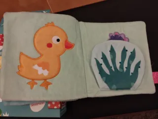 Libros sensoriales peluche bebés