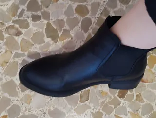 Botines negros
