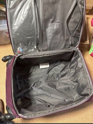 Maleta Samsonite Morada vintage grande (65x44x25)