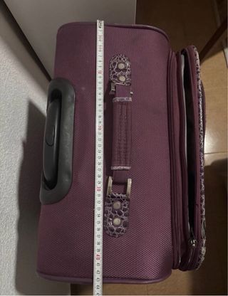 Maleta Samsonite Morada vintage grande (65x44x25)