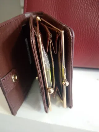 Borsa vera pelle bordeaux