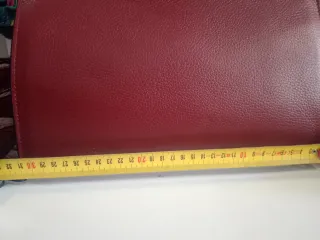 Borsa vera pelle bordeaux