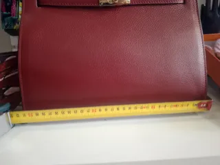 Borsa vera pelle bordeaux