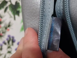 Pochette beauty Piquadro color argento