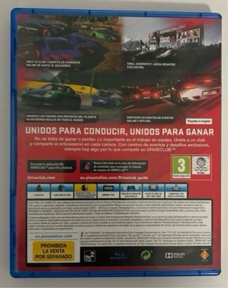 DRIVECLUB PS4/PS5