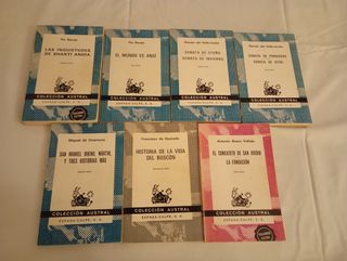 Literatura clásica española. Siete libros.