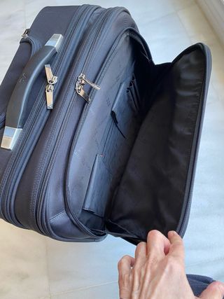 Trolley para ordenador y equipaje viaje de trabajo