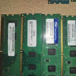 Lote DDR3 2 y 4 gb escucho ofertas