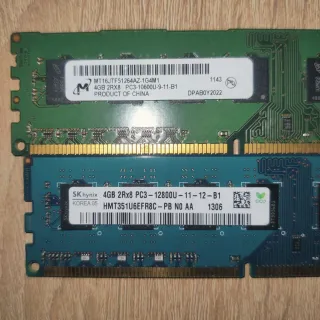 Lote DDR3 2 y 4 gb escucho ofertas