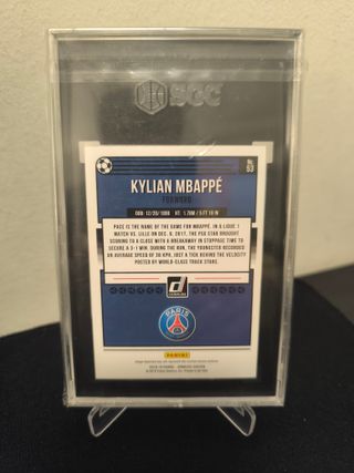 Kylian Mbappé 2018 Donruss SGC 9.5
