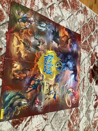 Pack de cromos y álbum Fantasy y Riders
