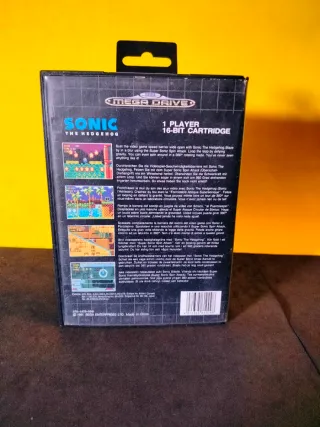 Sonic The Hedgehog Sega Mega Drive