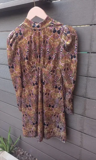 Vestido Springfield Talla S Estampado