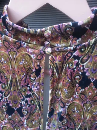 Vestido Springfield Talla S Estampado