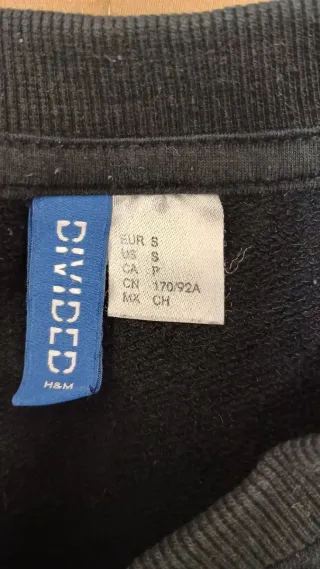 Felpa H&M NYC Camouflage Taglia S