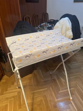 Bañera y cambiador de bebé