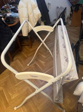 Bañera y cambiador de bebé