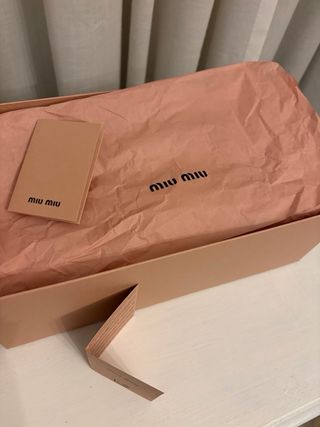 Scatola Miu Miu originale