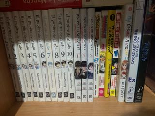 Mangas y dvds anime