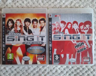 2 Juegos Sing It para Ps3