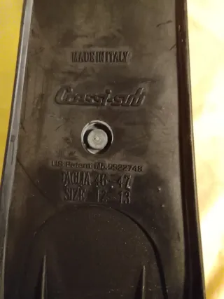 Aletas de buceo Cressi Rondine talla 46-47