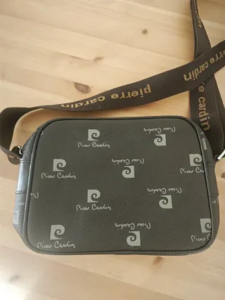 Bolso vintage de piel Piere Cardin