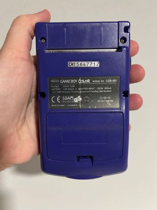 Nintendo Game Boy Color Morado + Juegos