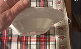 Piatto fondo giugno nuovo con etichetta