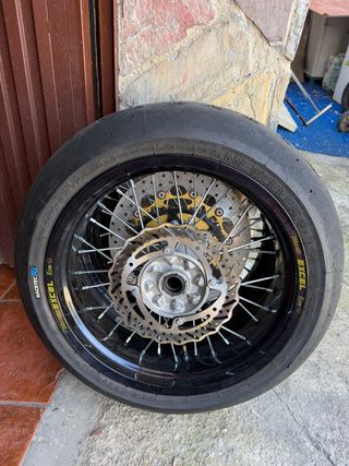 Llantas exel supermotard (nueva de estreno)