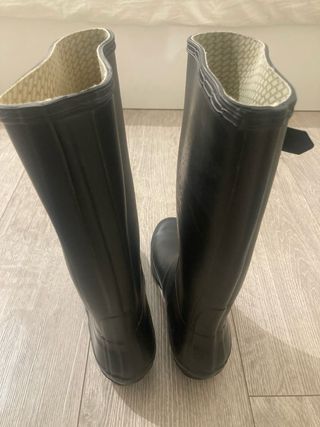 Botas de agua tipo Hunter Talla 41 Negras