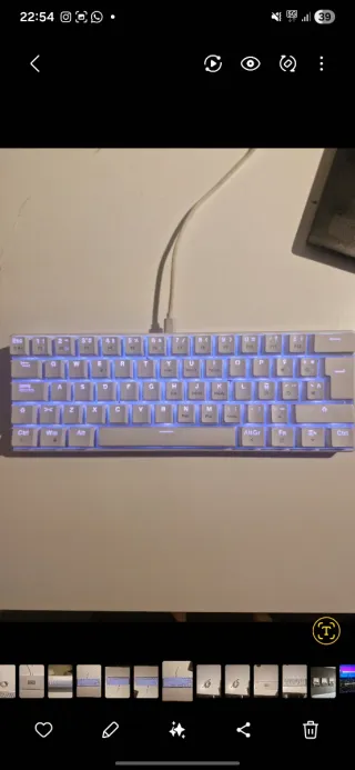 Teclado Mecánico 60% MarsGaming