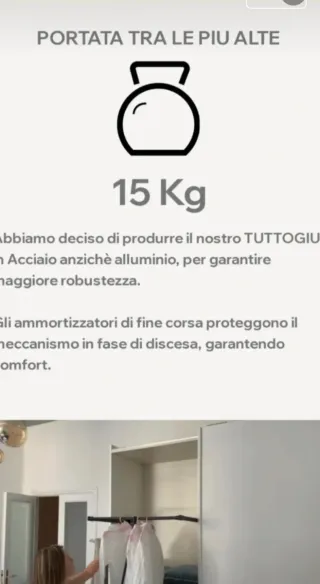 Appendiabiti Tutto Giù per armadio