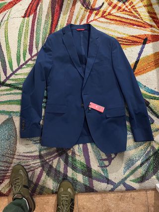 Americana CH Carolina Herrera azul marino