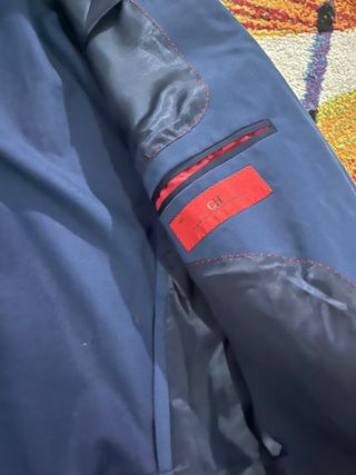 Americana CH Carolina Herrera azul marino