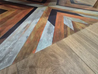 Alfombra Floorart Tribal Wood