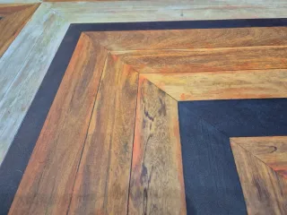 Alfombra Floorart Tribal Wood