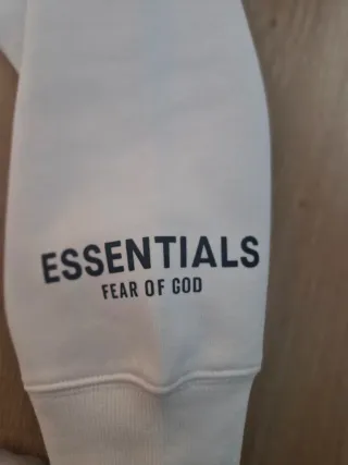 Sudadera Essentials Blanca