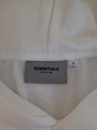 Sudadera Essentials Blanca
