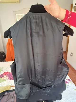 Traje de novio FUENTECAPALA negro/plata