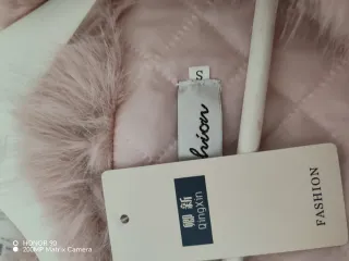 Chaquetón pelo rosa