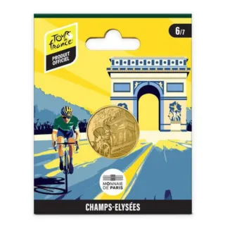 Francia 2025 medalla Tour 6/7 Campos Eliseos
