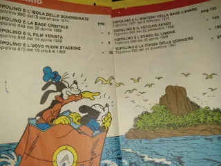 Lote 85 Fumetti Topolino con placca in metallo