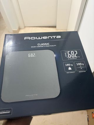 Báscula Rowenta Classic Gris