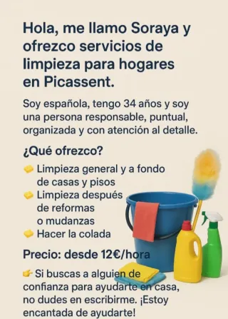 Limpieza casas picassent