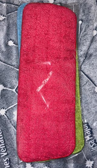 Panni lava pavimenti set 3 colori