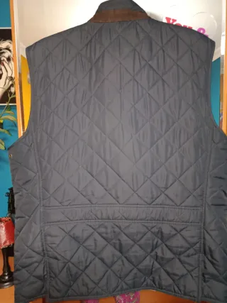 Chaleco acolchado DOC azul hombre